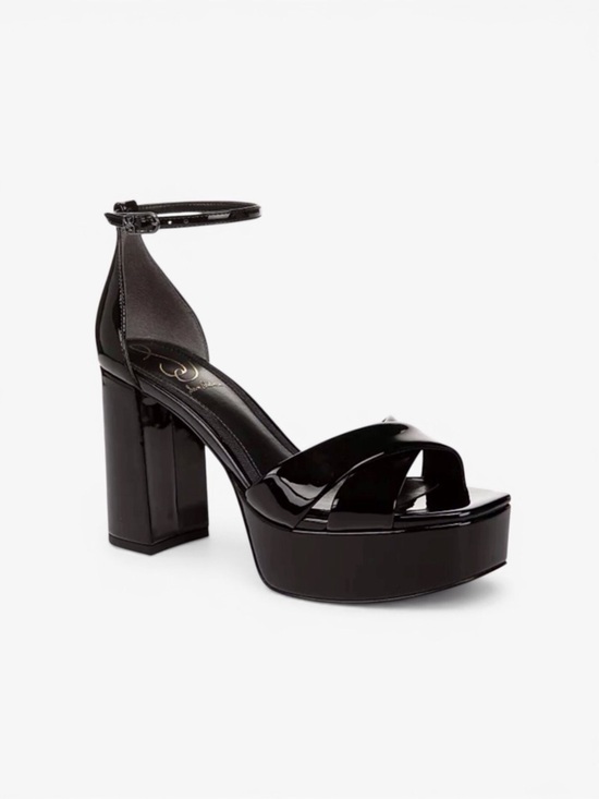 Sam Edelman Shoes - Sam Edelman Women’s Jullian Platform Sandals W/Ankle Strap Black Size-9.5 NIB